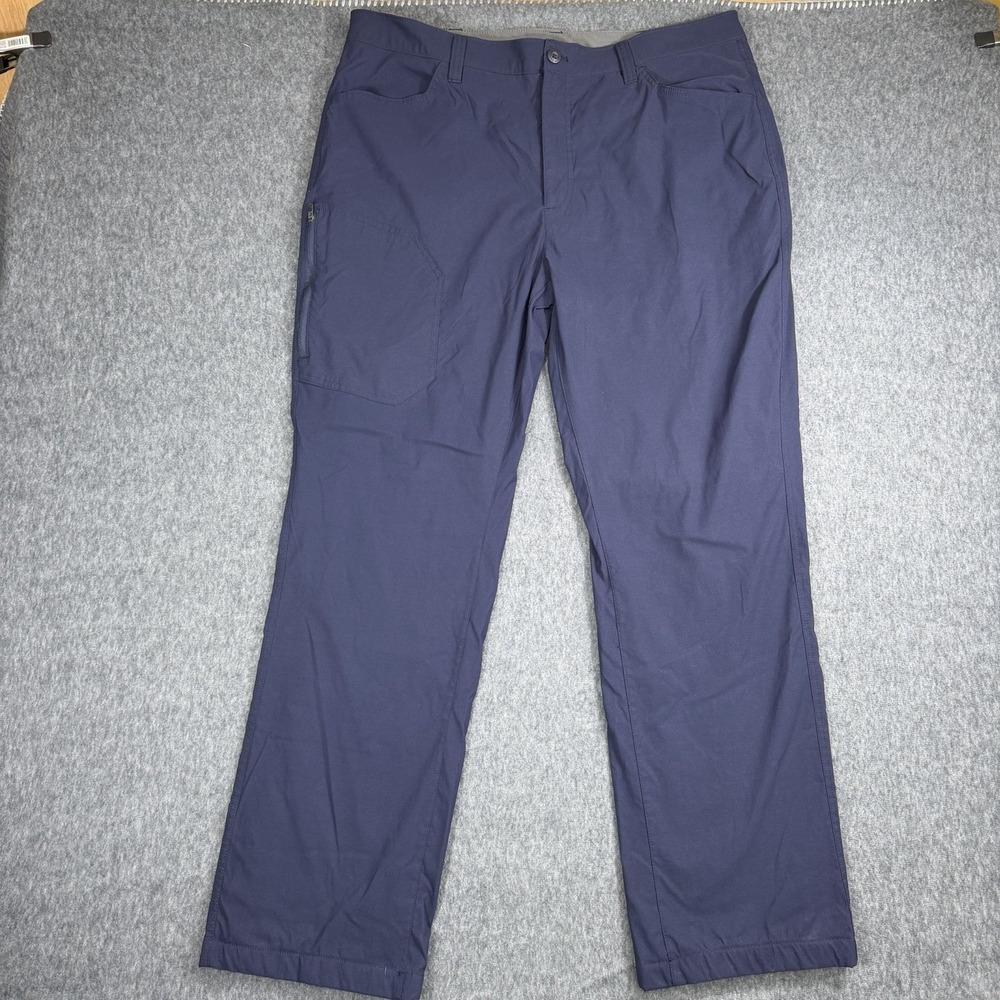 Eddie Bauer Tech Pants Men 40x32 Hiking Cargo Outdoor Stretch Performance Fleece